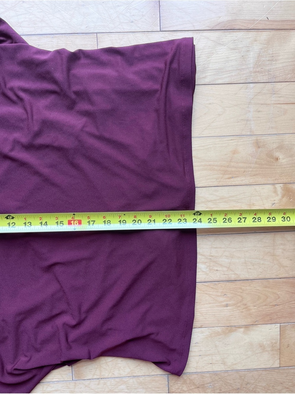 Pennington PENN Plum Draped Wrap Blouse Size 3X - Picture 7 of 7